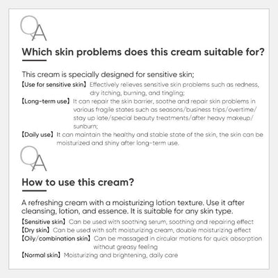 WINONA Sensitiveness Relieving Moisturizing Tolerance-Extreme Cream