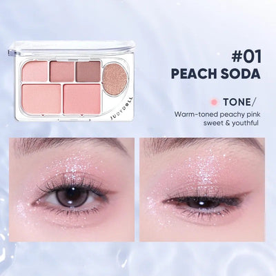 JUDYDOLL「DEW-SHINE」 6-COLOR PALETTE