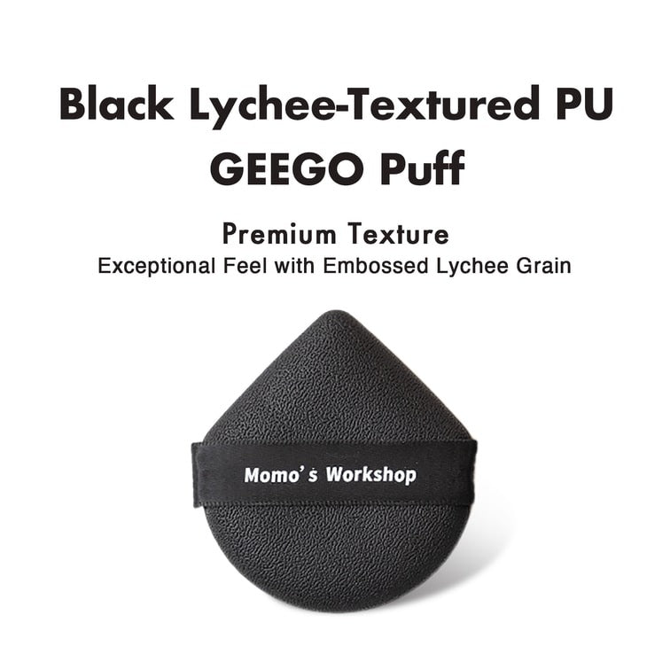 Momo's Workshop Black Lychee Geego Puff
