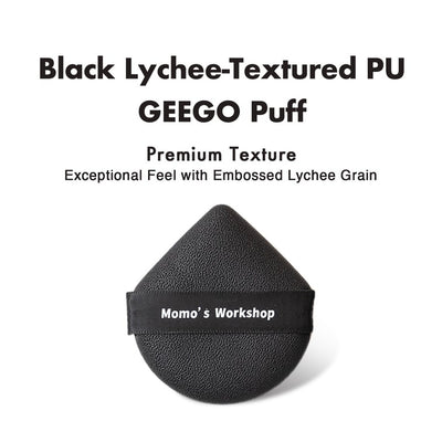 Momo's Workshop Black Lychee Geego Puff