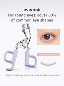 Everbab To The Moon Eyelash Curler - Upgraded (I Type)