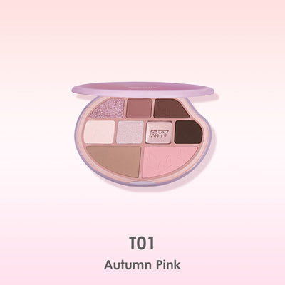 Romantic Beauty Comprehensive 9 Colour Flower Palette