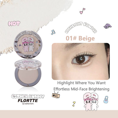 FLORTTE Esther Bunny Single-Colour Highlighter