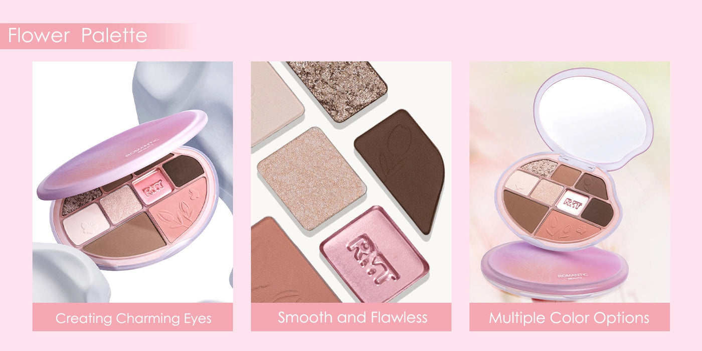 Romantic Beauty Comprehensive 9 Colour Flower Palette
