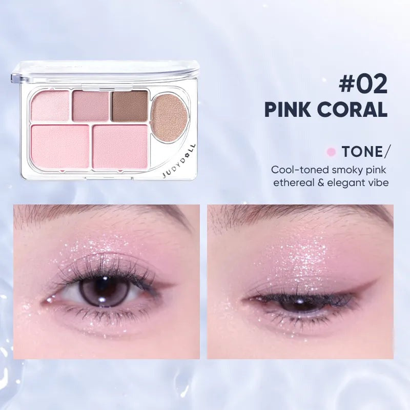JUDYDOLL「DEW-SHINE」 6-COLOR PALETTE