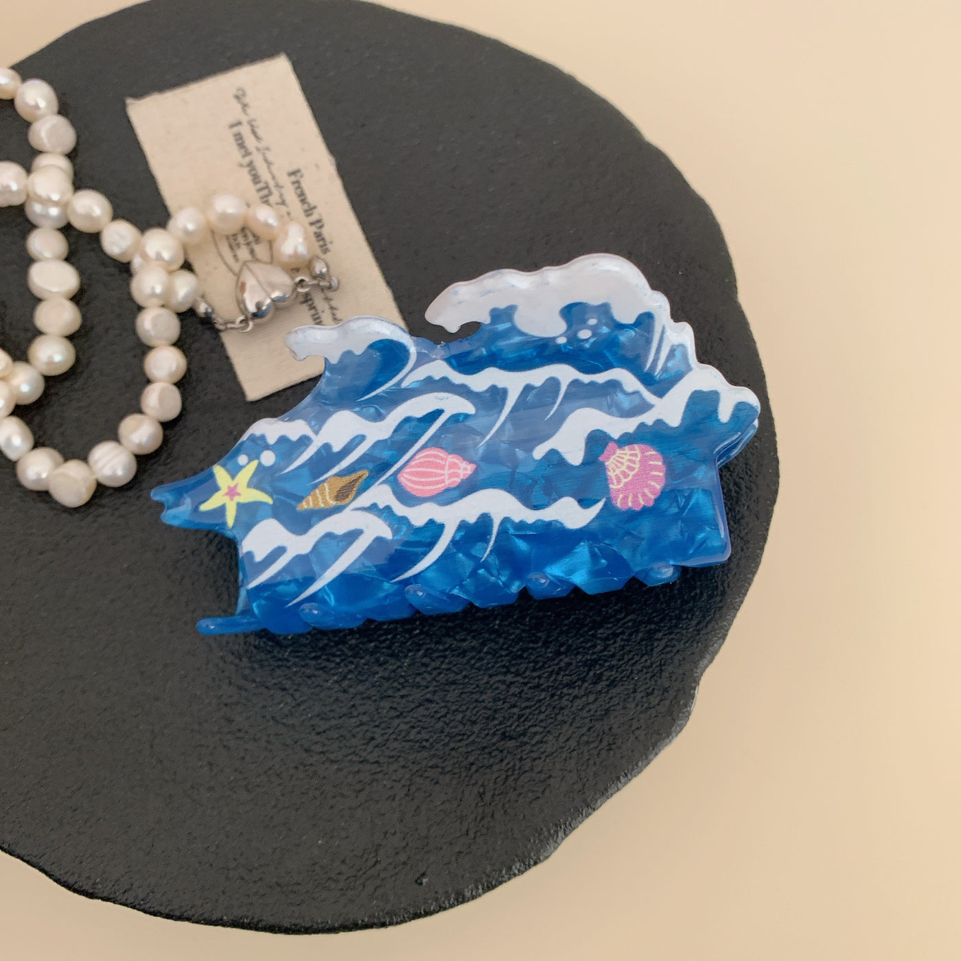 Acetate Cartoon Animal Hair Claw Clip