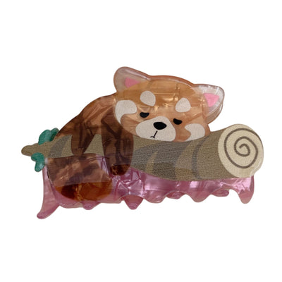 Acetate Cartoon Animal Hair Claw Clip