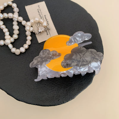 Acetate Cartoon Animal Hair Claw Clip