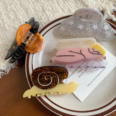 Acetate Quirky Cartoon Hair Claw Clip - Medium