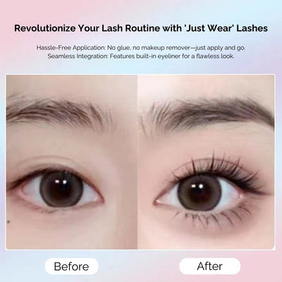 MENG JIE SHANG PIN Self-Adhesive False Eyelashes