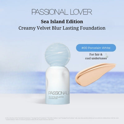 PASSIONAL LOVER Sea Island Edition Creamy Velvet Blur Lasting Foundation 4.0