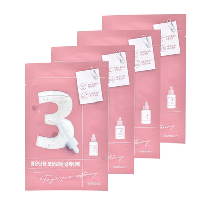 Numbuzin No. 3 Tingle-Pore Softening Sheet Mask