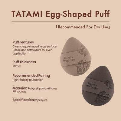 Momo's Workshop TATAMI Makeup Puff