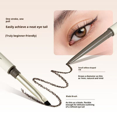 UKISS Dual-Ended Blade Brush waterproof pencil Eyeliner Gel Pen