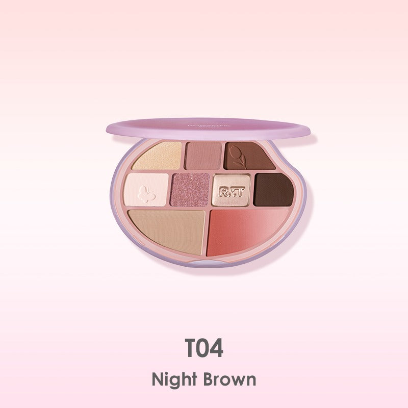 Romantic Beauty Comprehensive 9 Colour Flower Palette