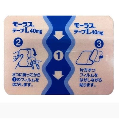 Hisamitsu Japan Mohrus Pain Relief Tapes L 40mg – 7 Patches