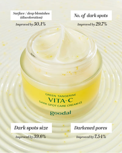 Goodal Green Tangerine Vita-C Dark Spot Care Cream α