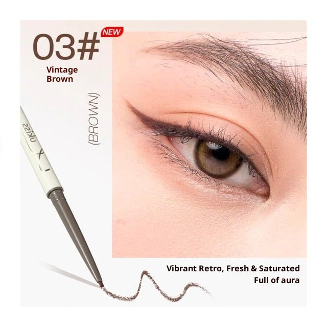 UKISS Dual-Ended Blade Brush waterproof pencil Eyeliner Gel Pen