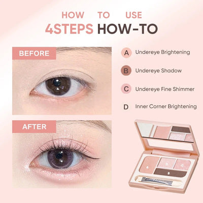 JUDYDOLL Undereye Shadow Palette