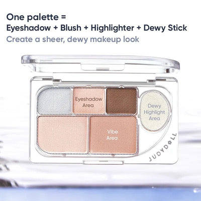 JUDYDOLL「DEW-SHINE」 6-COLOR PALETTE