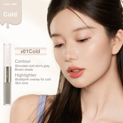 JUDYDOLL Highlighter & Contour Duo