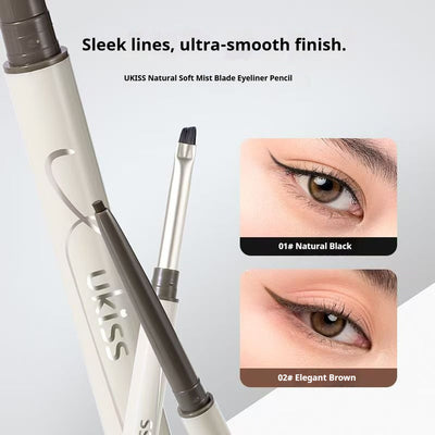 UKISS Dual-Ended Blade Brush waterproof pencil Eyeliner Gel Pen