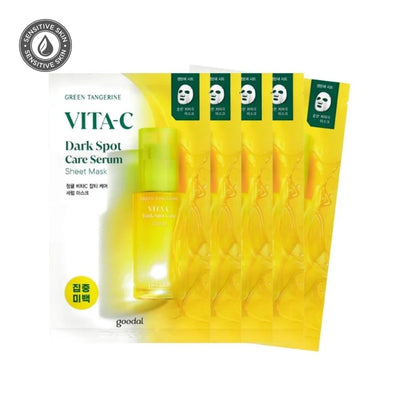 Goodal Green Tangerine Vita-C Dark Spot Care Serum Sheet Mask