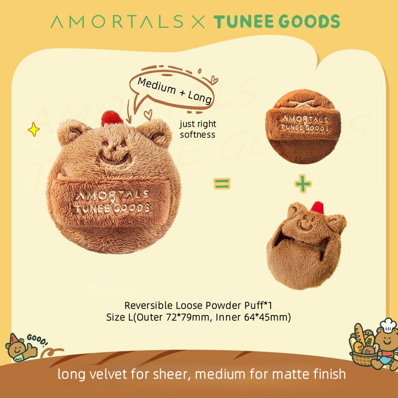Amortals X TUNEE GOODS Reversible Loose Powder Puft