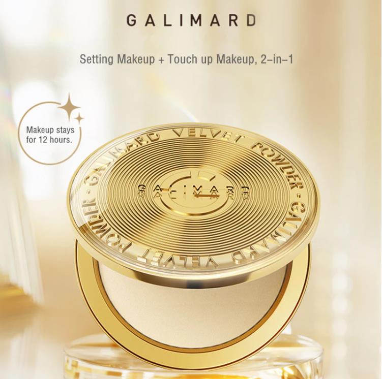 GALIMARD Gold Coin Oil-Control Velvet Pressed Powder 5g