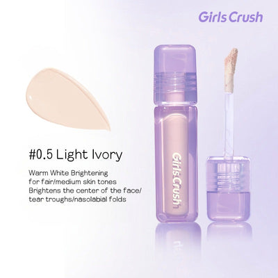 Girls Crush Water Velvet lightweight liquid Concealer (8g)