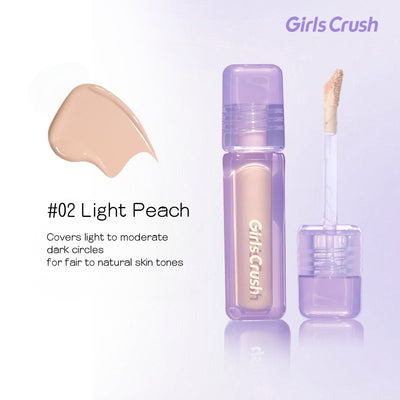 Girls Crush Water Velvet lightweight liquid Concealer (8g)