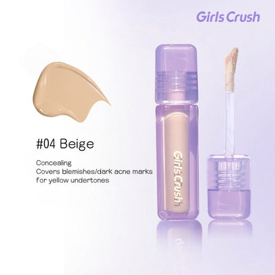 Girls Crush Water Velvet lightweight liquid Concealer (8g)