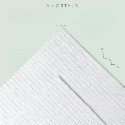 AMORTALS Soft & Skin-Friendly Extraction Towel (20pcs, Portable Pack)