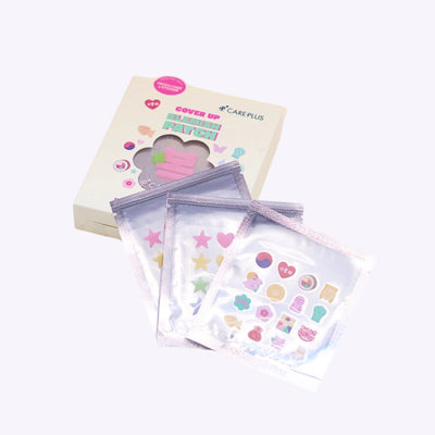 Care Plus Cover Up Blemish Patch – Korean Edition (112 Patches + Gift Case)