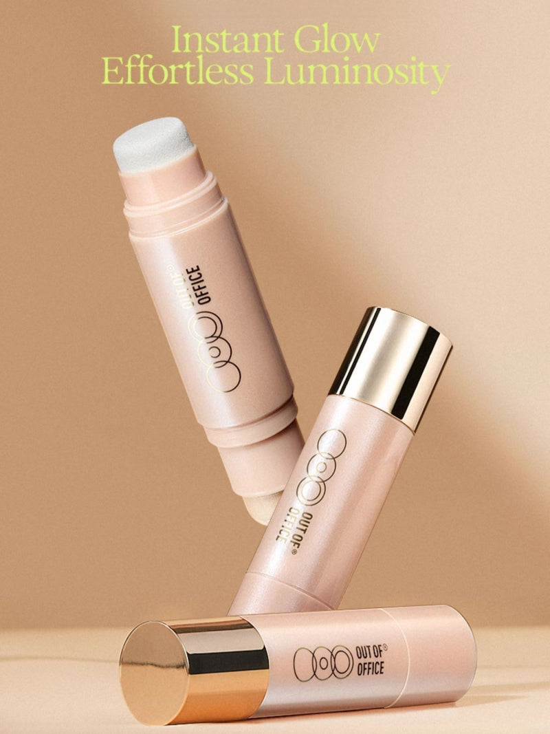 OUT OF OFFICE Contour · Highlight · Blush Glowfix Sculpting Stick