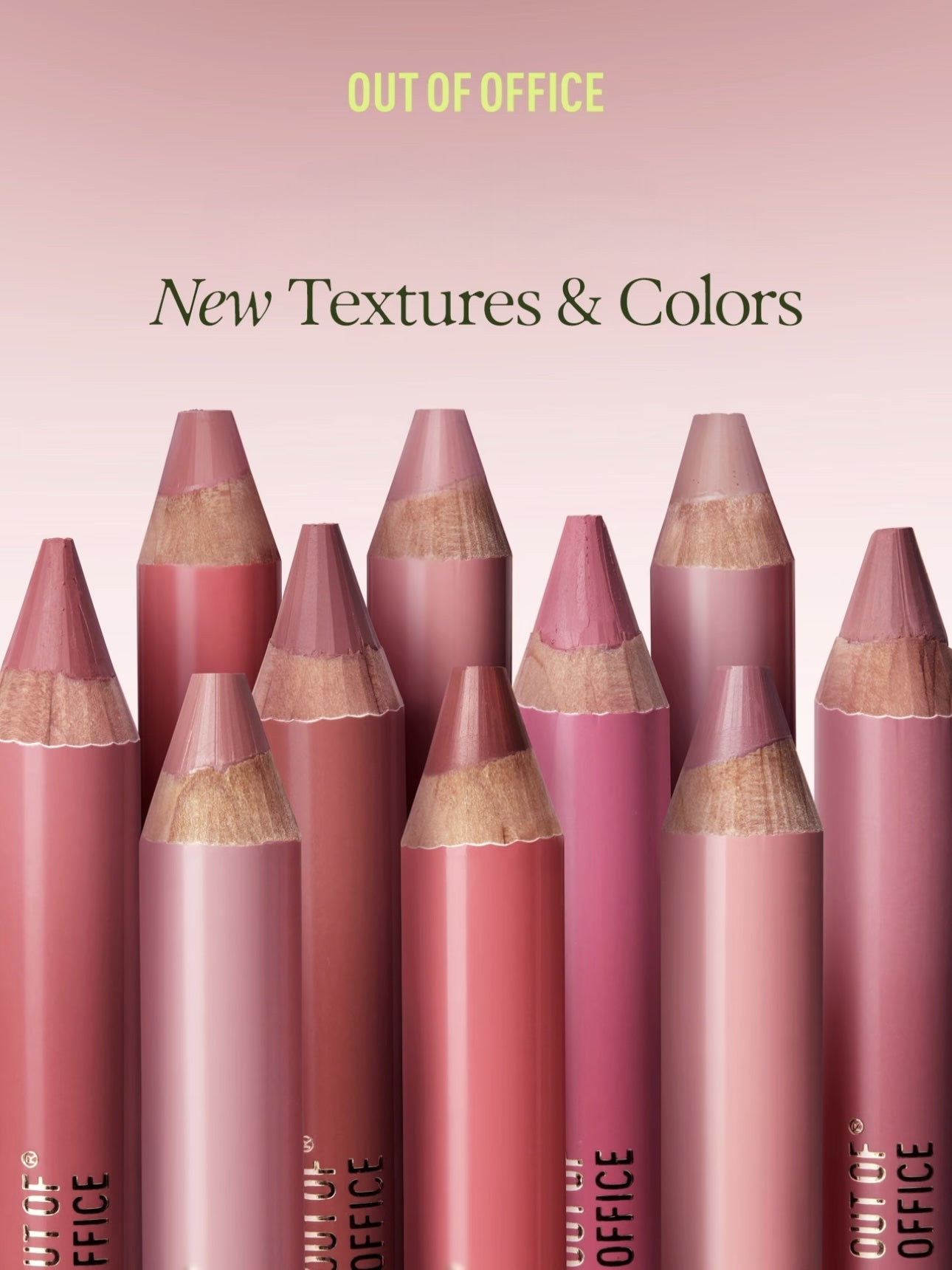 OUT OF OFFICE blush Lumeglow Duo Pencil (+sharpener）