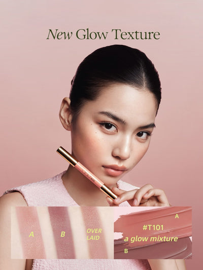 OUT OF OFFICE blush Lumeglow Duo Pencil (+sharpener）