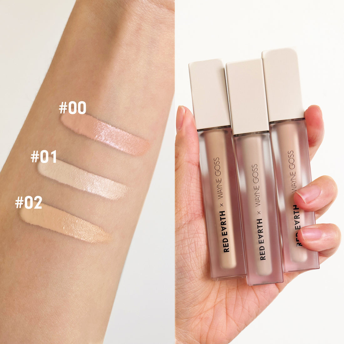 Red Earth Nude Wear Full Coverage Concealer