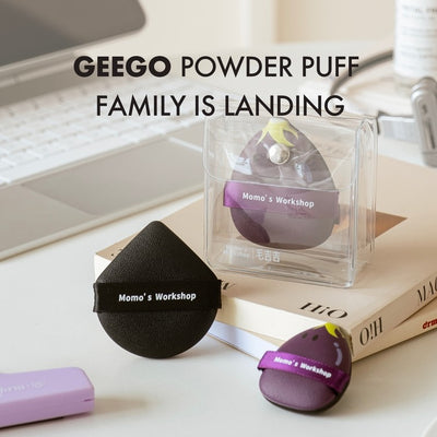 Momo's Workshop Black Lychee Geego Puff