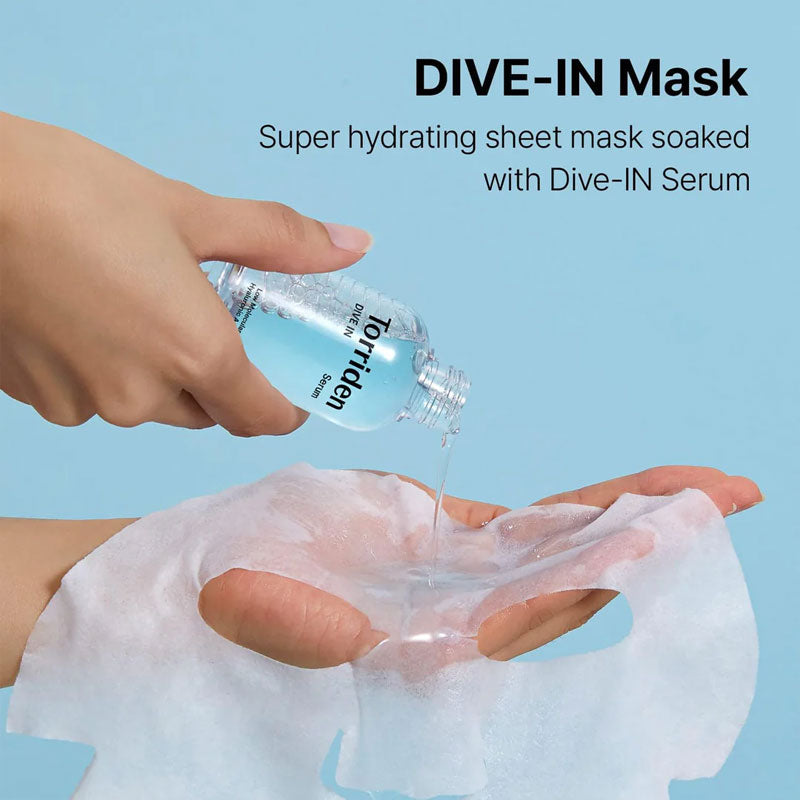 TORRIDEN Dive-In Low Molecule Hyaluronic Acid Mask (5 pieces)