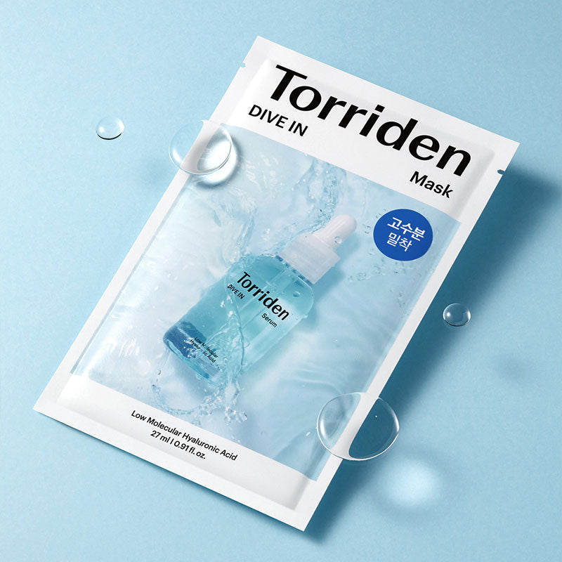 TORRIDEN Dive-In Low Molecule Hyaluronic Acid Mask (10 pieces)