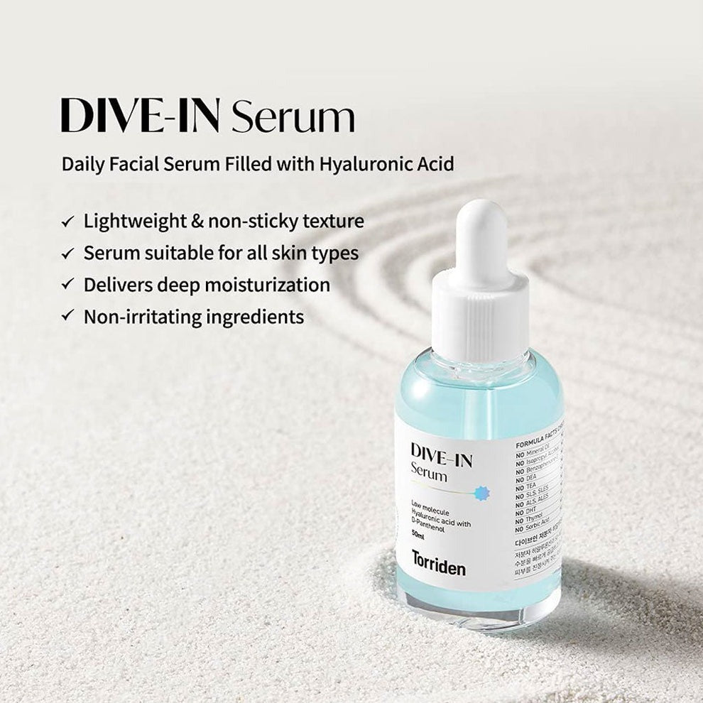 Torriden DIVE-IN Low Molecule Hyaluronic Acid Serum – 50ml