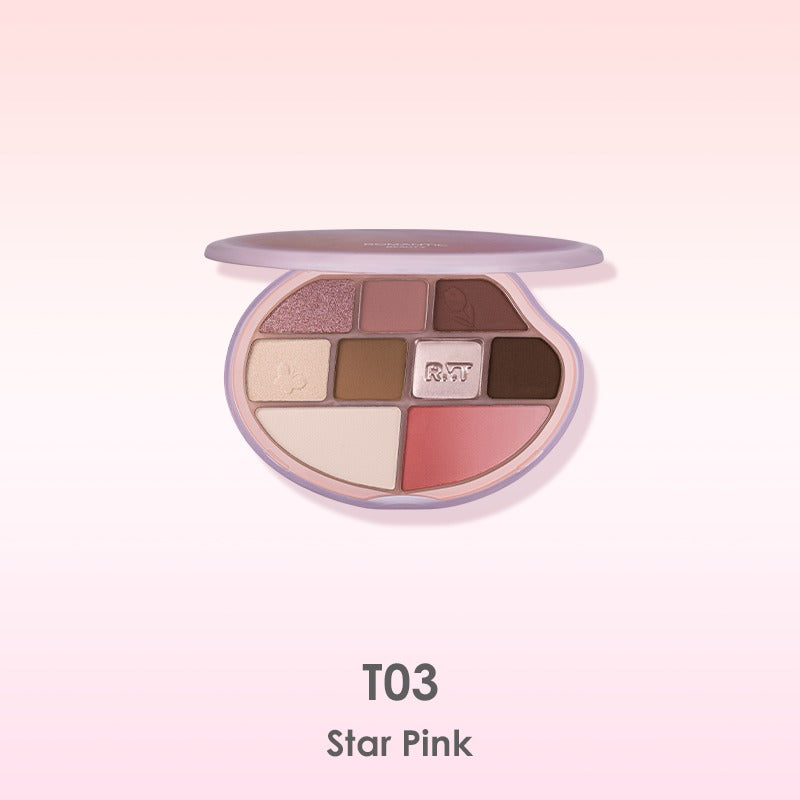 Romantic Beauty Comprehensive 9 Colour Flower Palette