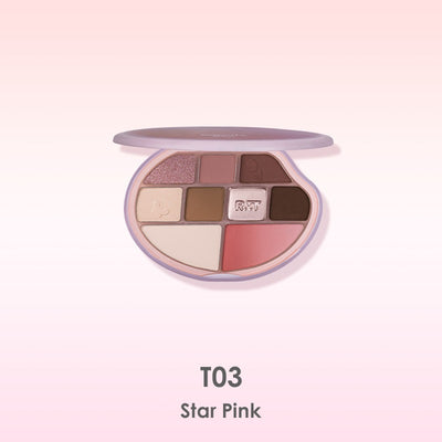 Romantic Beauty Comprehensive 9 Colour Flower Palette