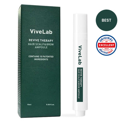 Vivelab Scalp & Hair Serum for Thinning Hair (15ml) – Clinically Tested, Nourishing Formula with Biotin & Peptides for a Healthy Scalp & Fuller-Looking Hair