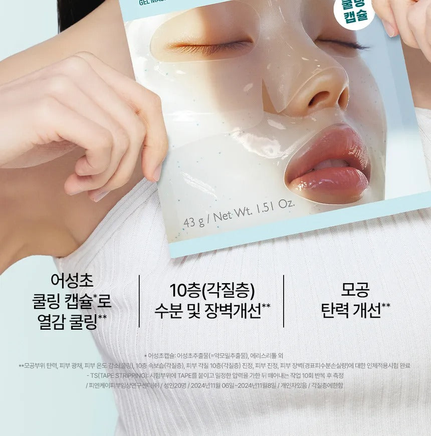 Goodal Heartleaf Hyaluron Soothing Gel Mask