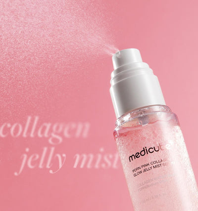 MEDICUBE PDRN Pink Collagen Glow Jelly Mist Serum 100ml + serum 5ml +cream 10ml