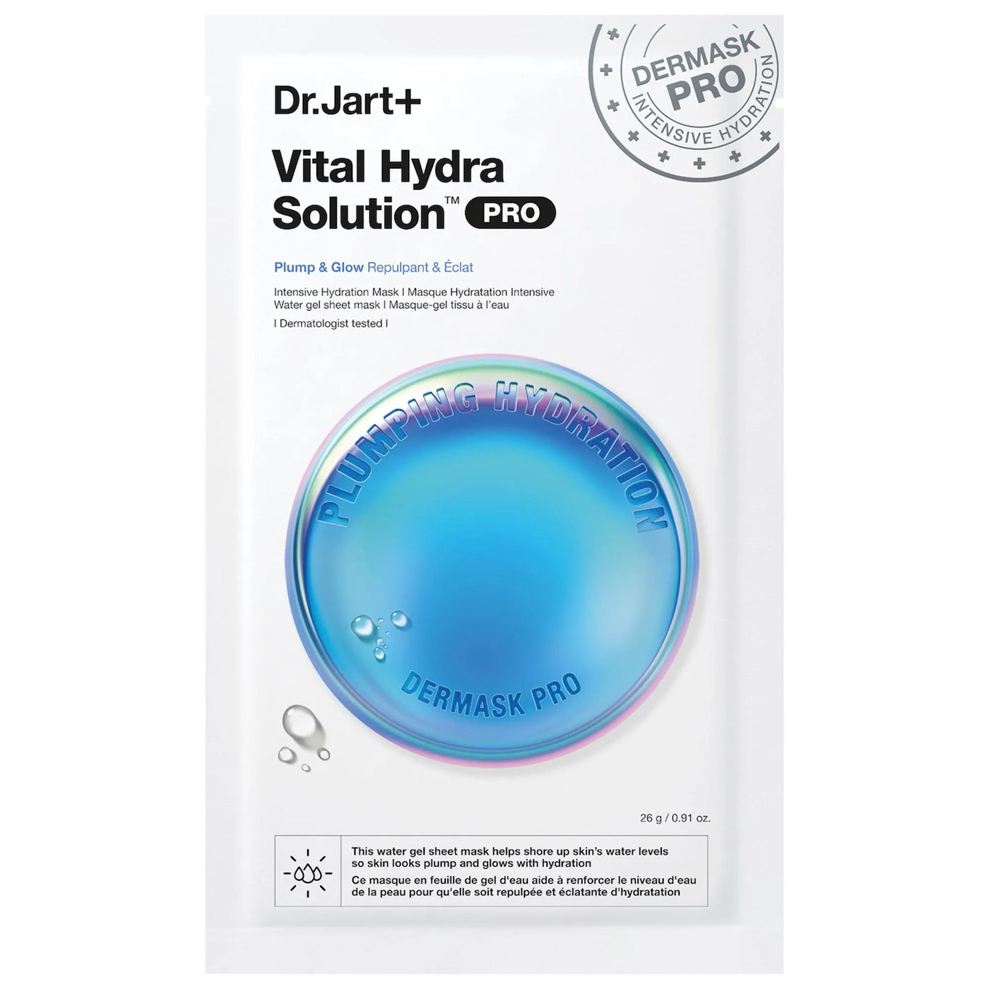 Dr. Jart+  Vital Hydra Solution™ PRO Glow Face Mask with Hyaluronic Acid