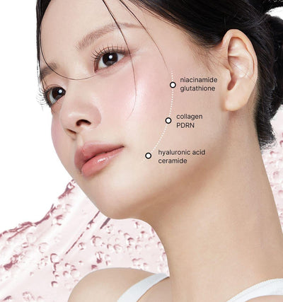 MEDICUBE PDRN Pink Collagen Glow Jelly Mist Serum 100ml + serum 5ml +cream 10ml