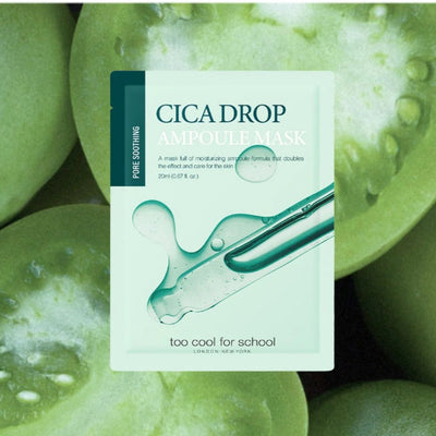 Too Cool For School Cica Drop Ampoule Mask